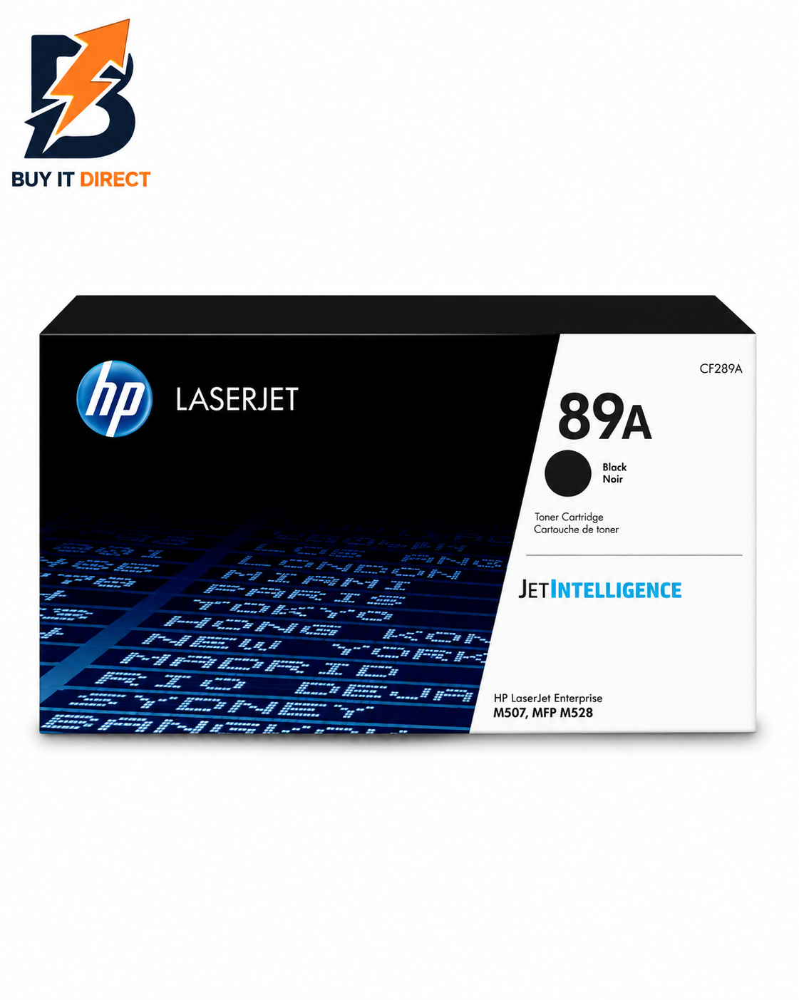 HP 89A Black LaserJet Toner Cartridge – (CF289A) 