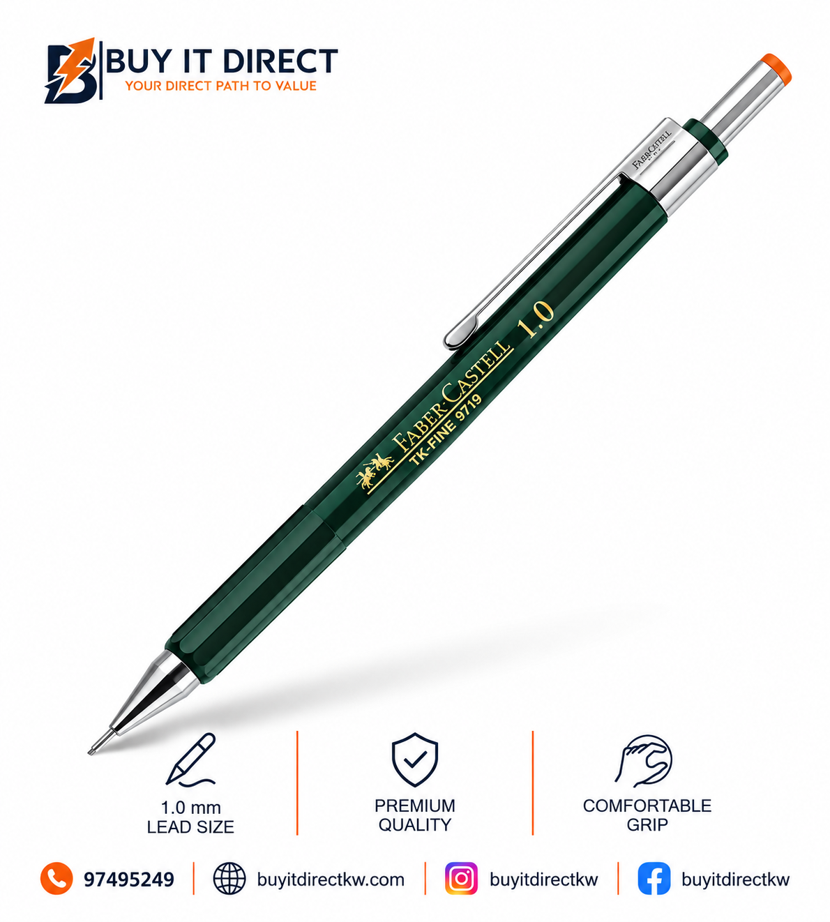 Faber Castell 1.0mm Mechanical Pencil