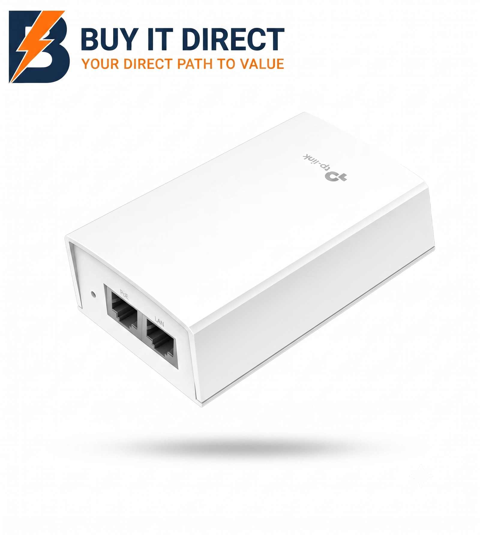 محول TP-Link TL-POE4824G بتقنية PoE السلبية (Passive PoE) وجهد 48 فولت