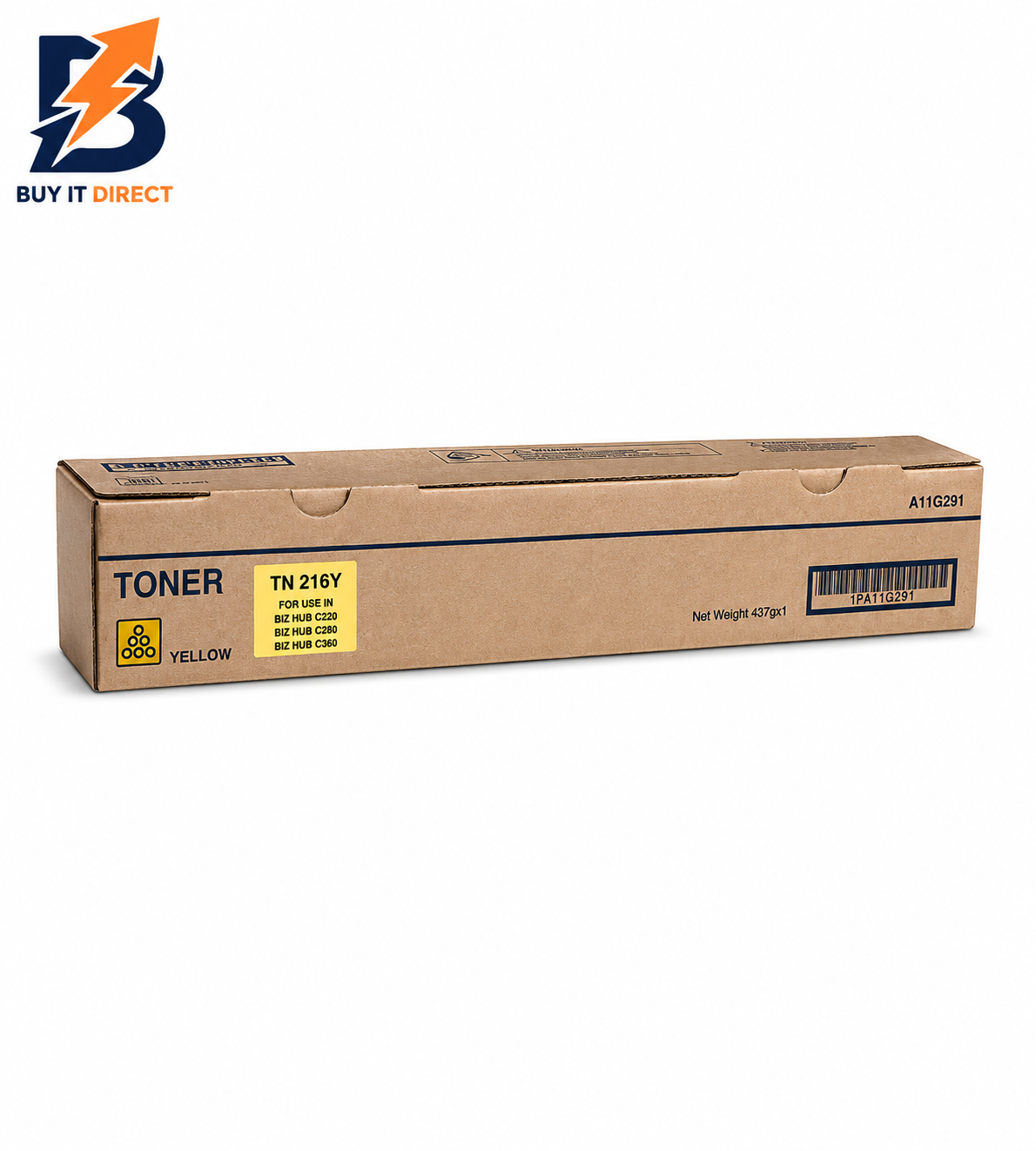 Konica Minolta Tn-216Y Yellow Toner Cartridge