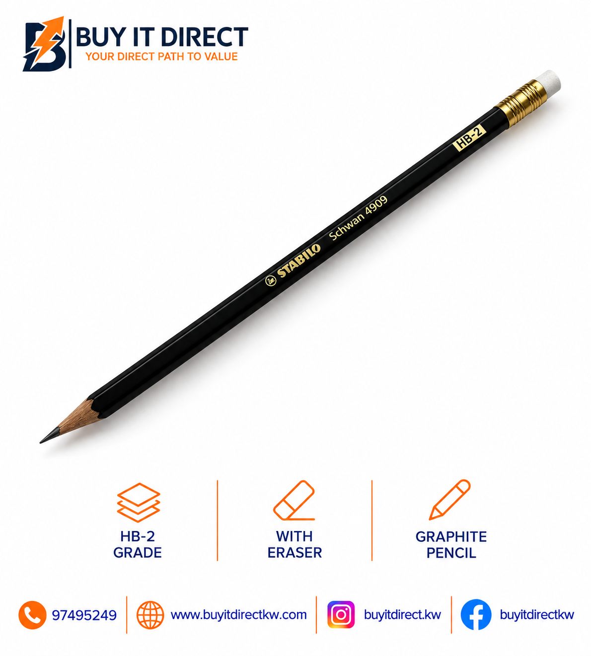 HB Graphite Pencil
