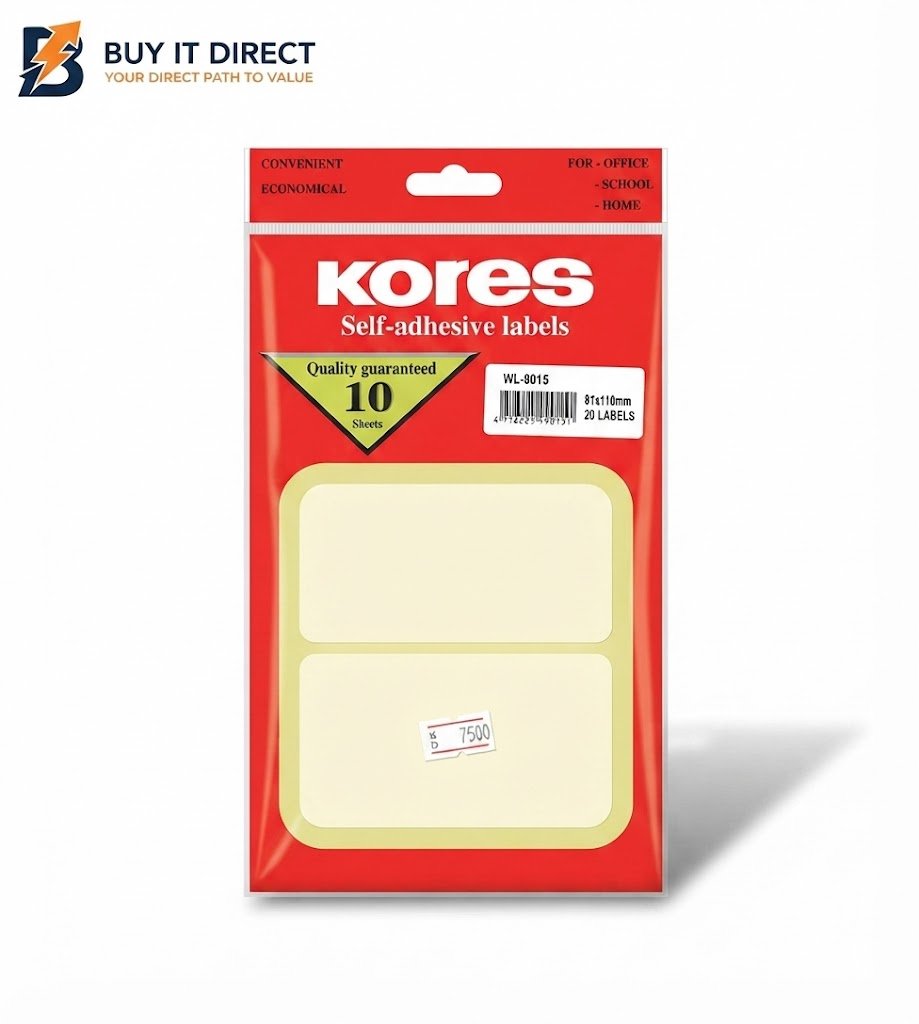KORES SELF ADHESIVE LABELS WL 8015