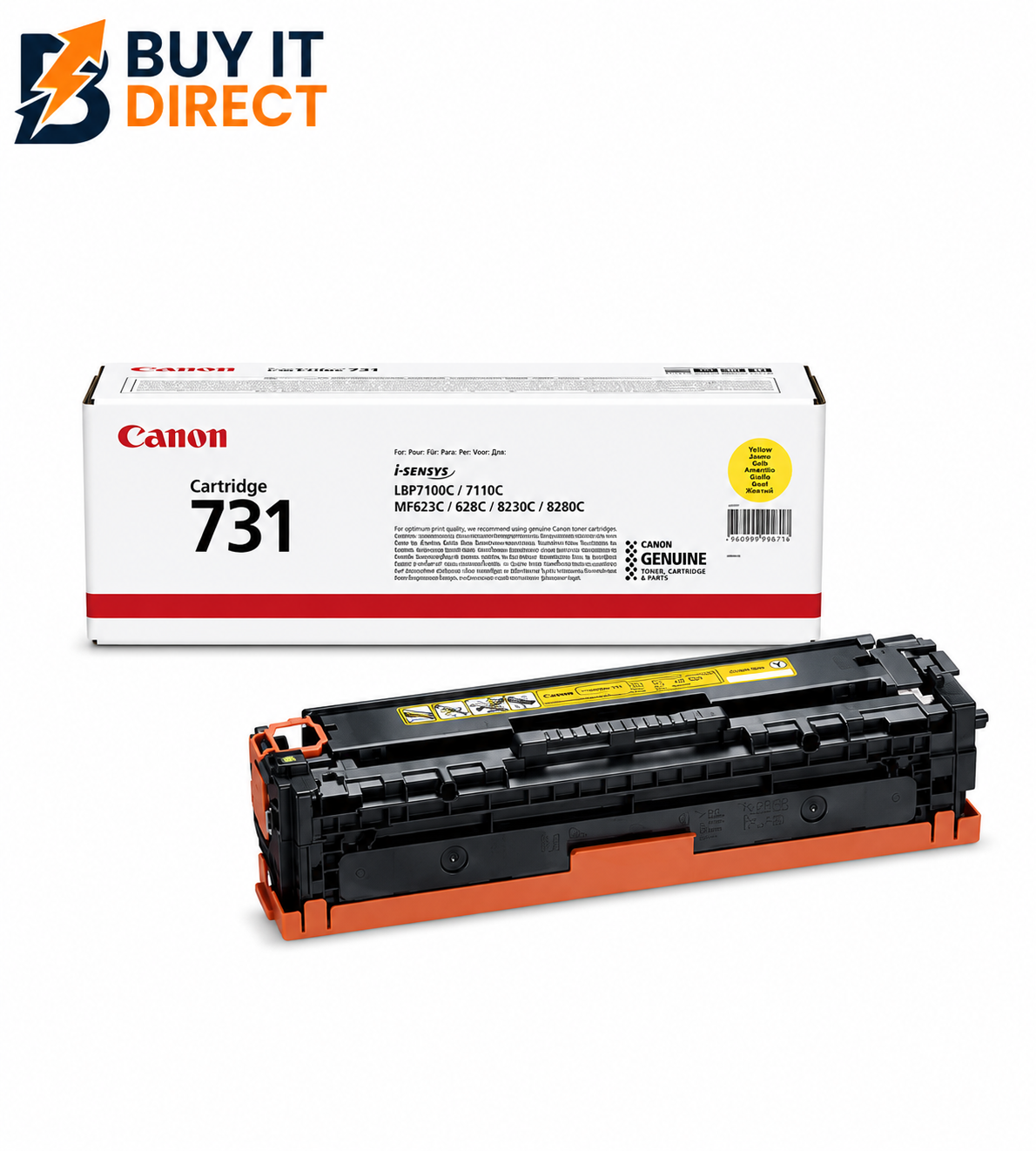 خرطوشة تونر Canon 731 الصفراء