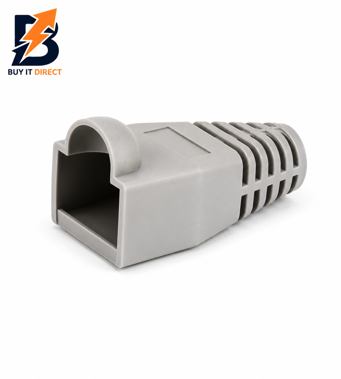 واقي KUWES لموصلات RJ45 من نوع CAT.6 PVC (عبوة 100 قطعة)