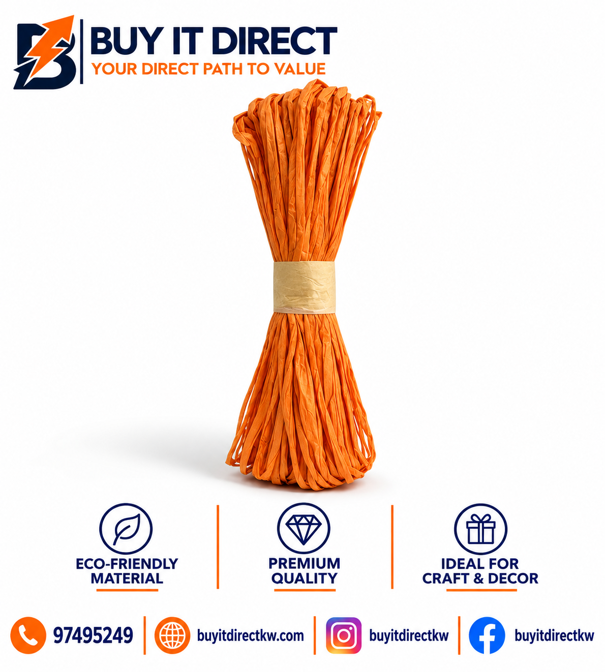 Crafting Rope Orange