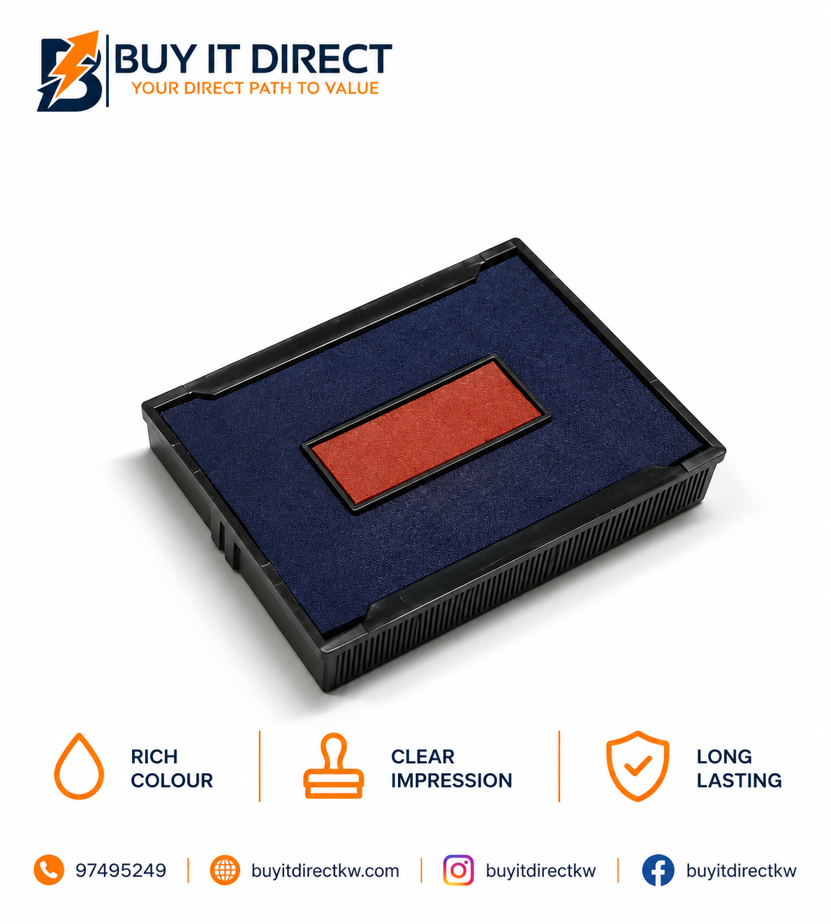 Ink Pad S 827D 7 Blue