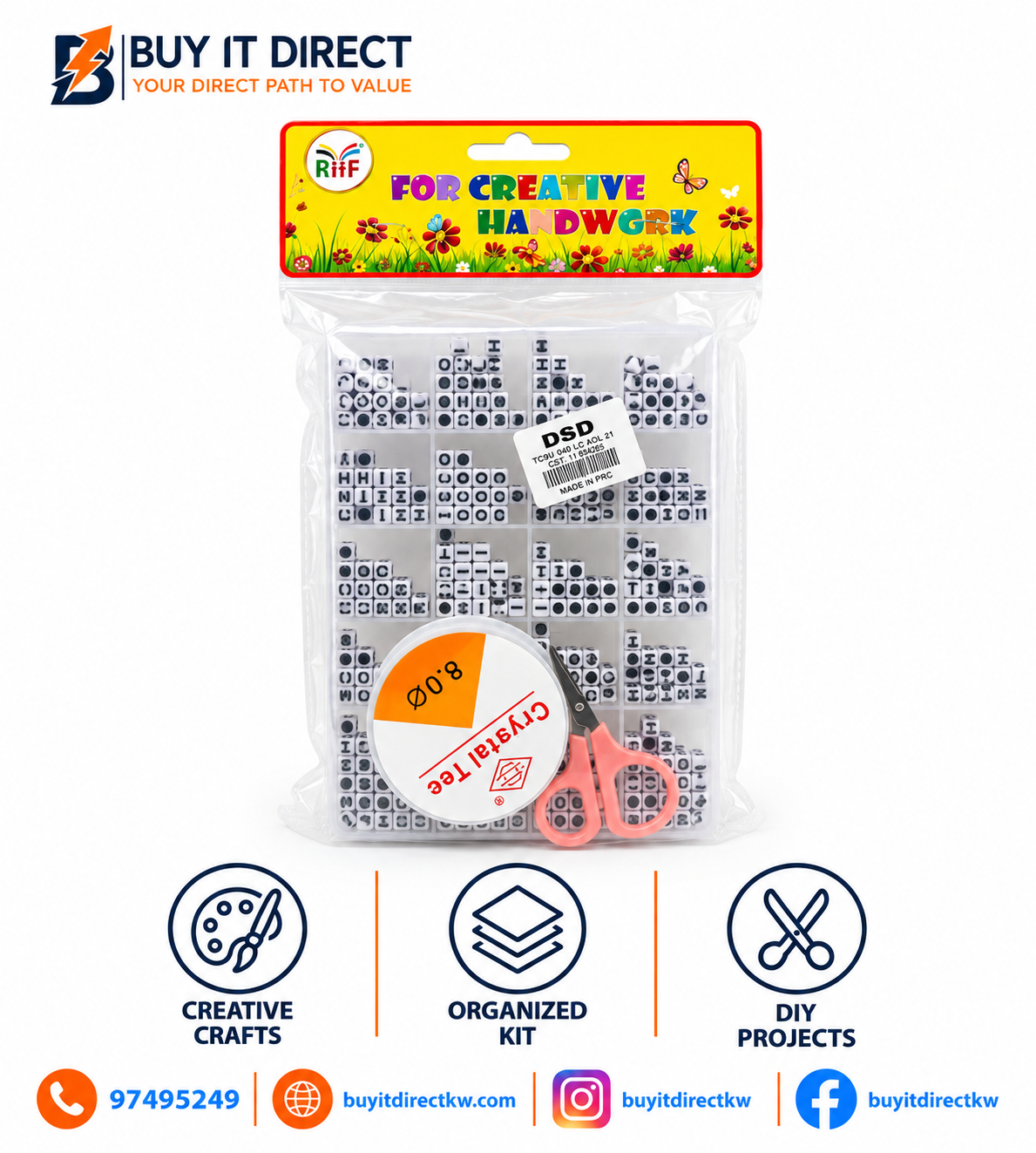 Lettered Beads