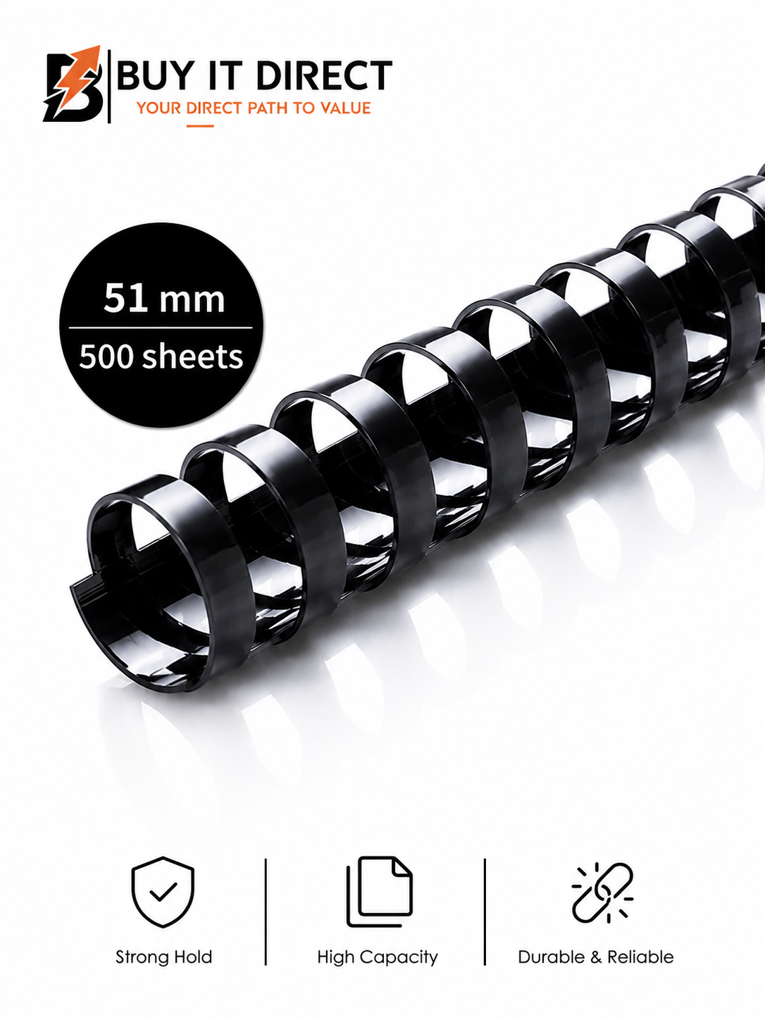 Plastic Binding Comb 51MM