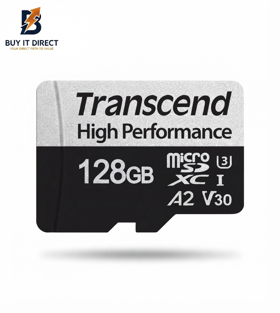 Transcend 128GB MicroSDXC High Performance Memory Card
