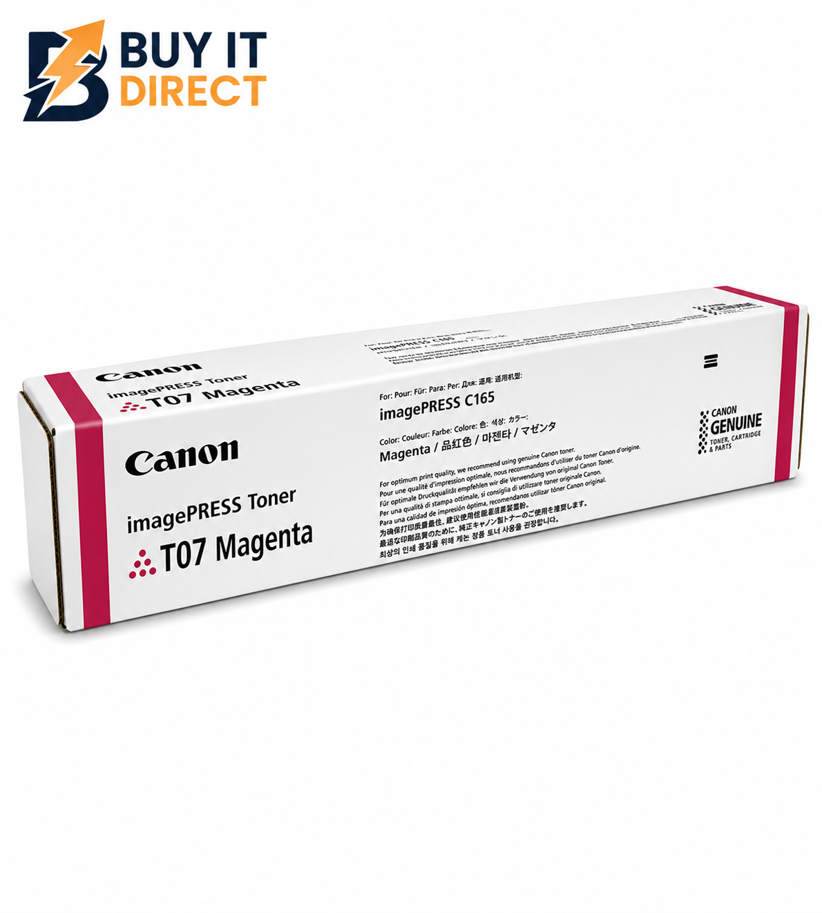 خرطوشة تونر Canon T07 الأصلية - أرجواني
