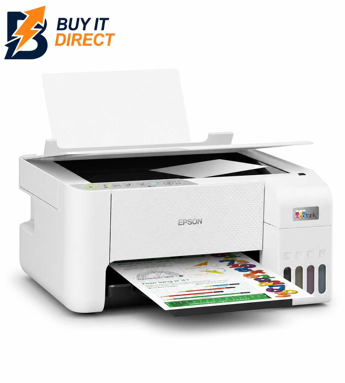  Epson EcoTank L3256 - 10ppm / 5760dpi / A4 / USB / Wi-Fi / Wi-Fi Direct - طابعة - SO