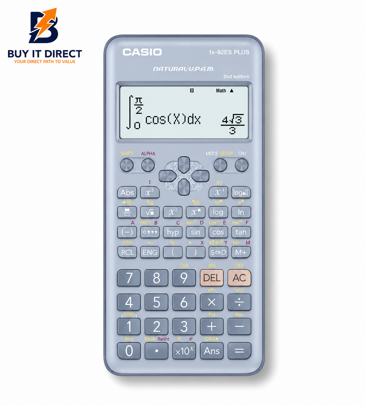 كاسيو FX82ESPLUS2BU آلة حاسبة علمية