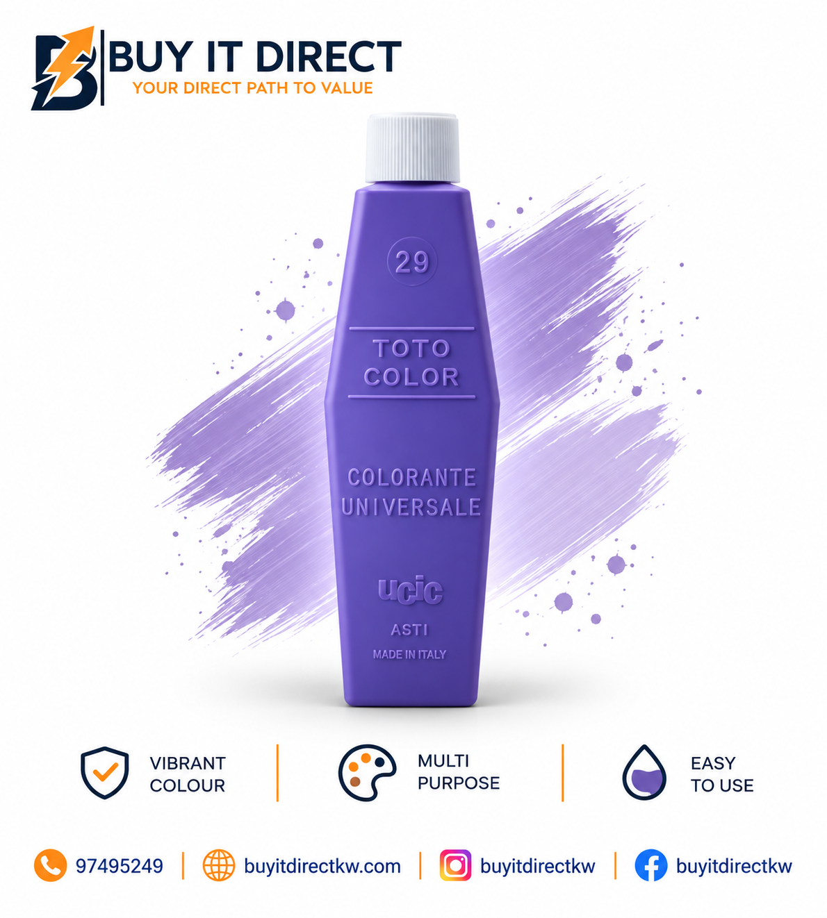 Totocolor 29 Purple Ink 100ml