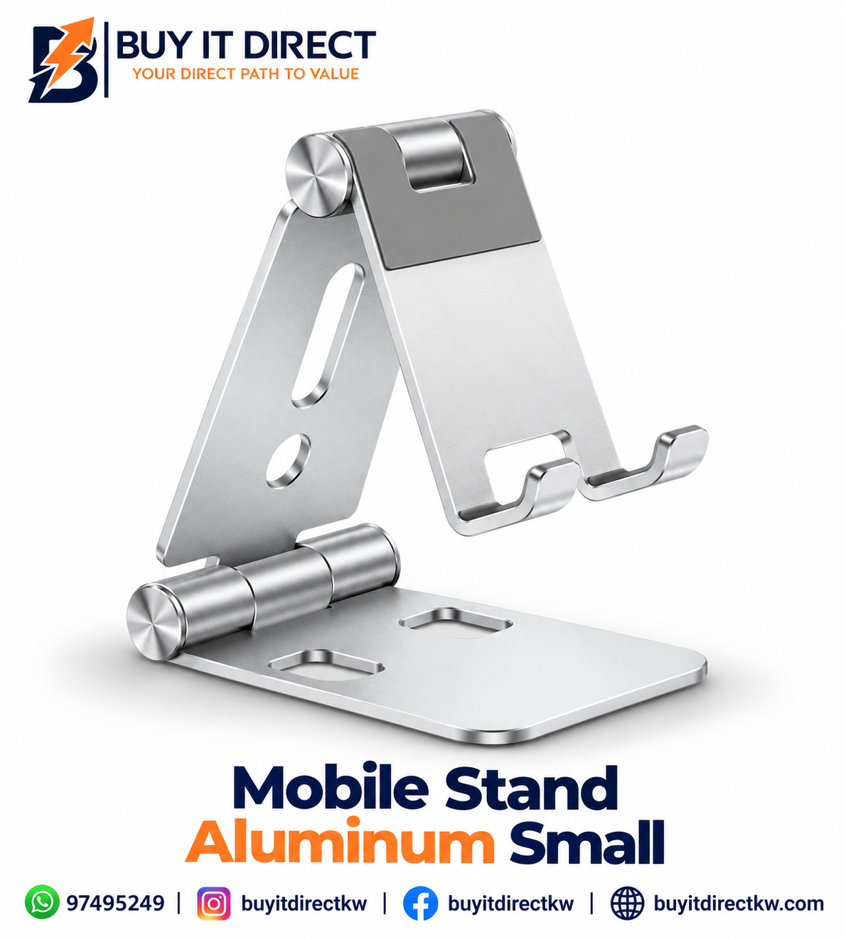 Mobile Stand Aluminum Small