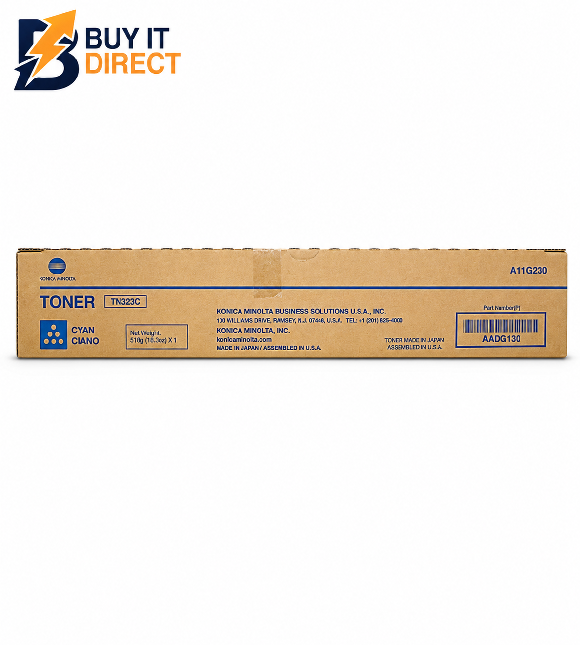 Konica Minolta Tn221 سماوي تونر