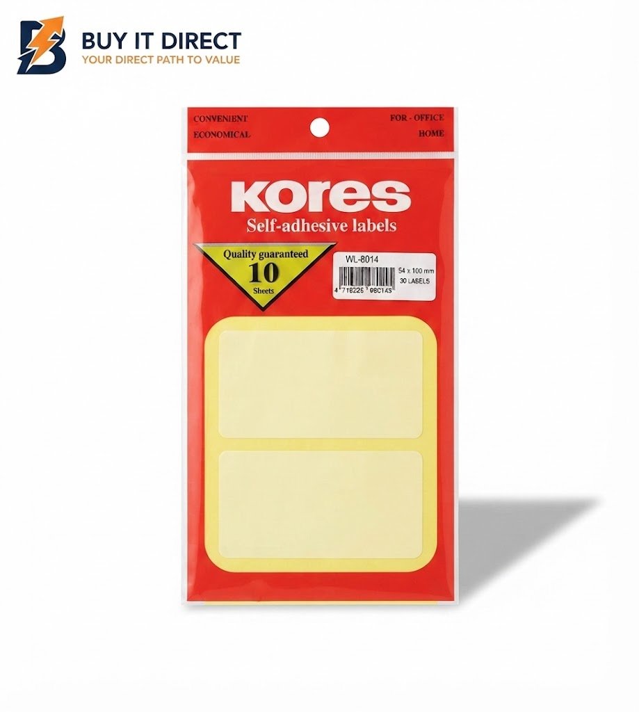 KORES SELF ADHESIVE LABELS WL 8014