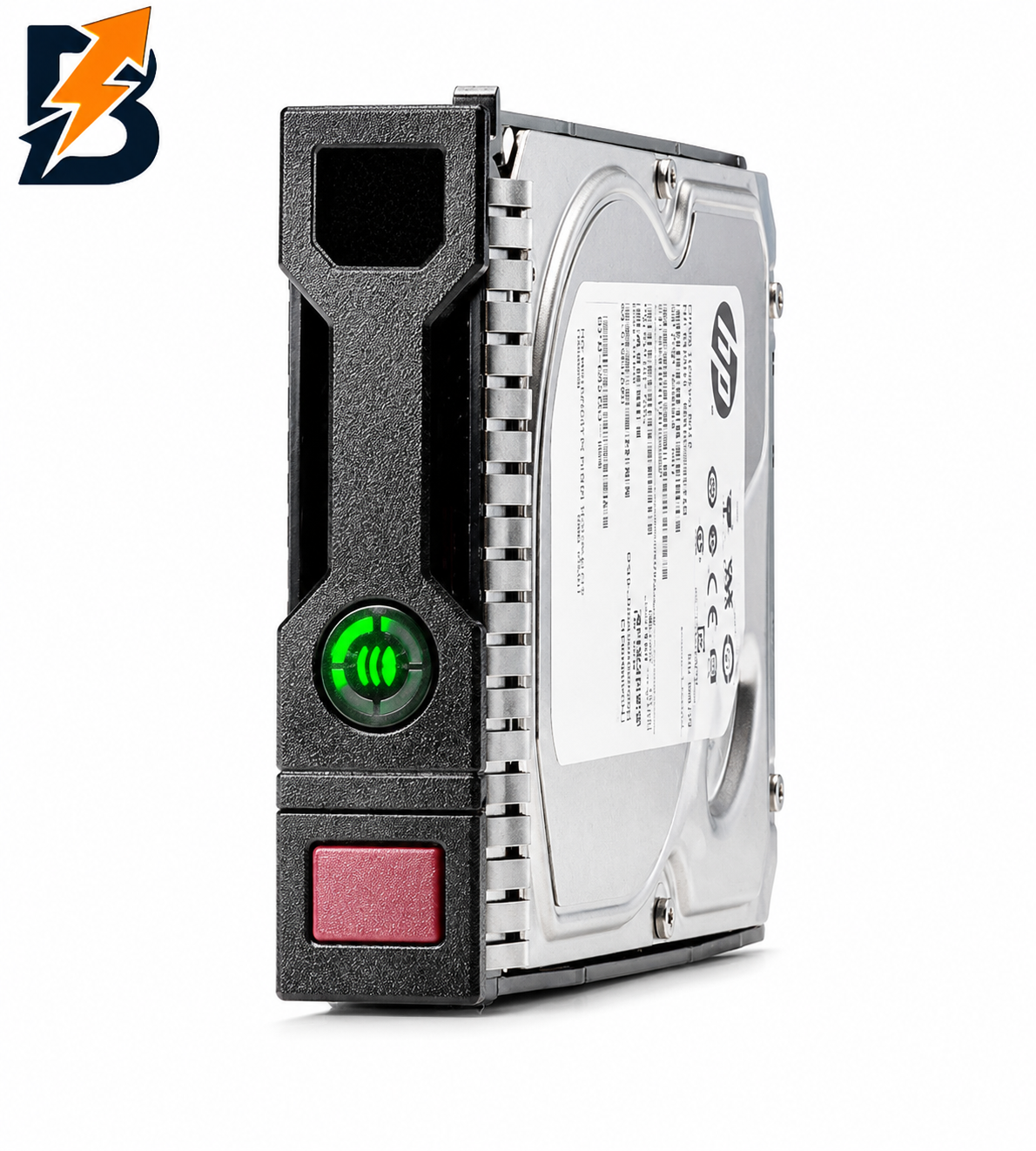 محرك أقراص صلبة HPE سعة 4 تيرابايت، 6 جيجابت/ثانية، SATA، 7.2 ألف دورة في الدقيقة، LFF MDL SC