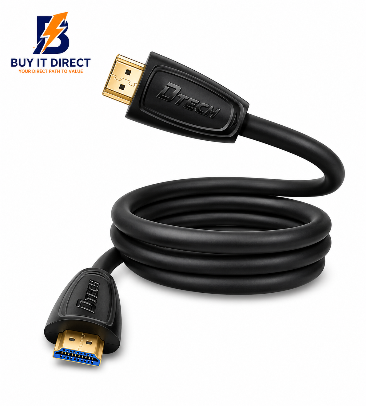 كابل دي تيك H006 HDMI بدقة 4K بمعدل 60 هرتز، طول 5 متر