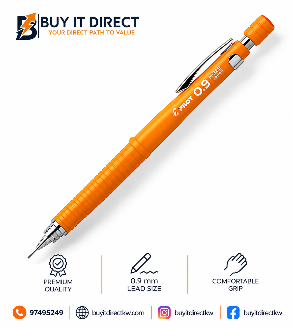 Pilot Mechanical Pencil 0.9mm