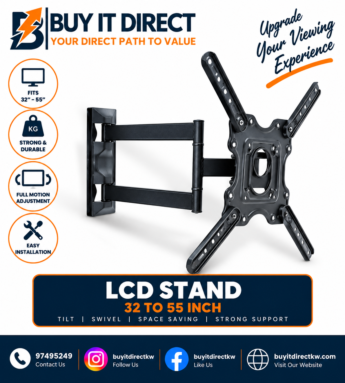 LCD Stand 32 to 55 Inch