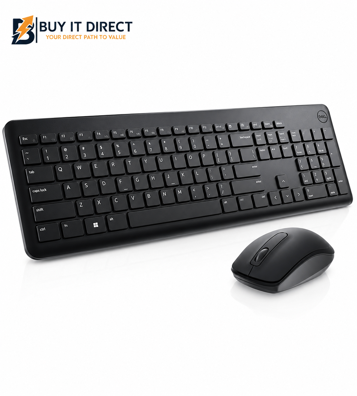 Dell KM3322W Wireless Keyboard and Mouse Combo – Arabic/English