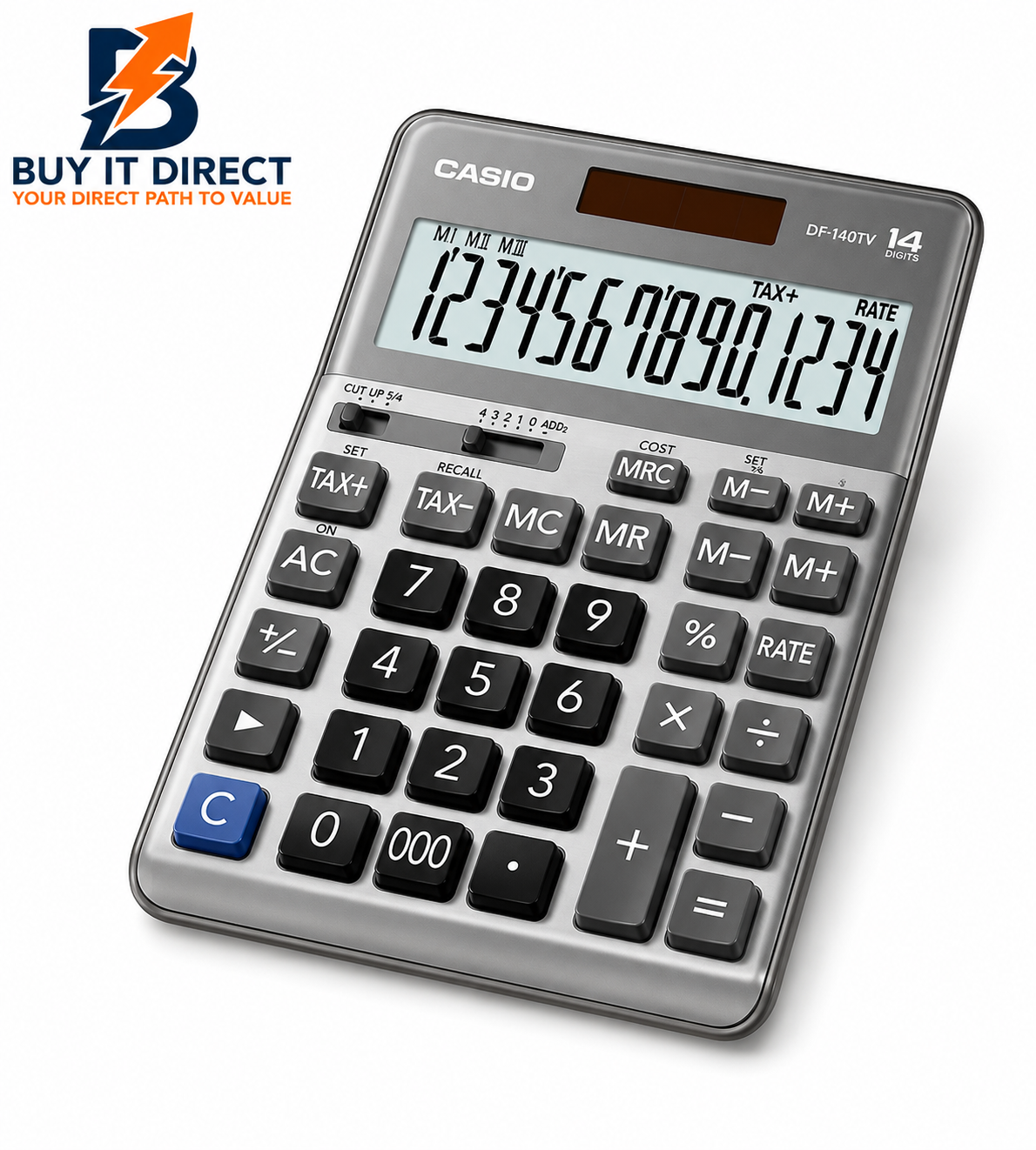 Casio DM1400FWDP 14 Digit Desktop Calculator
