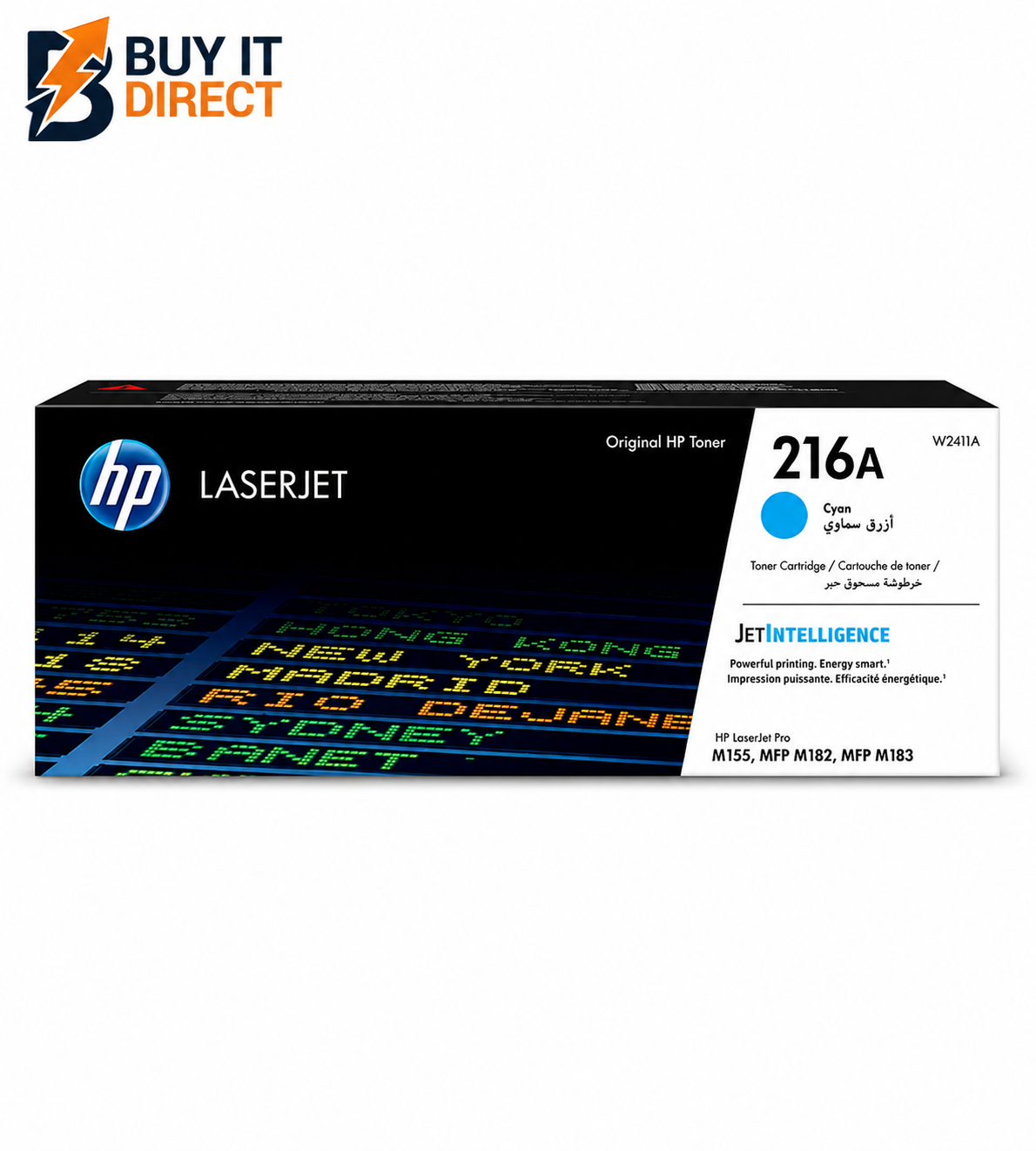 HP 216A سماوي خرطوشة تونر – 850 Pages / سماوي Color / خرطوشة تونر – (W2411A)
