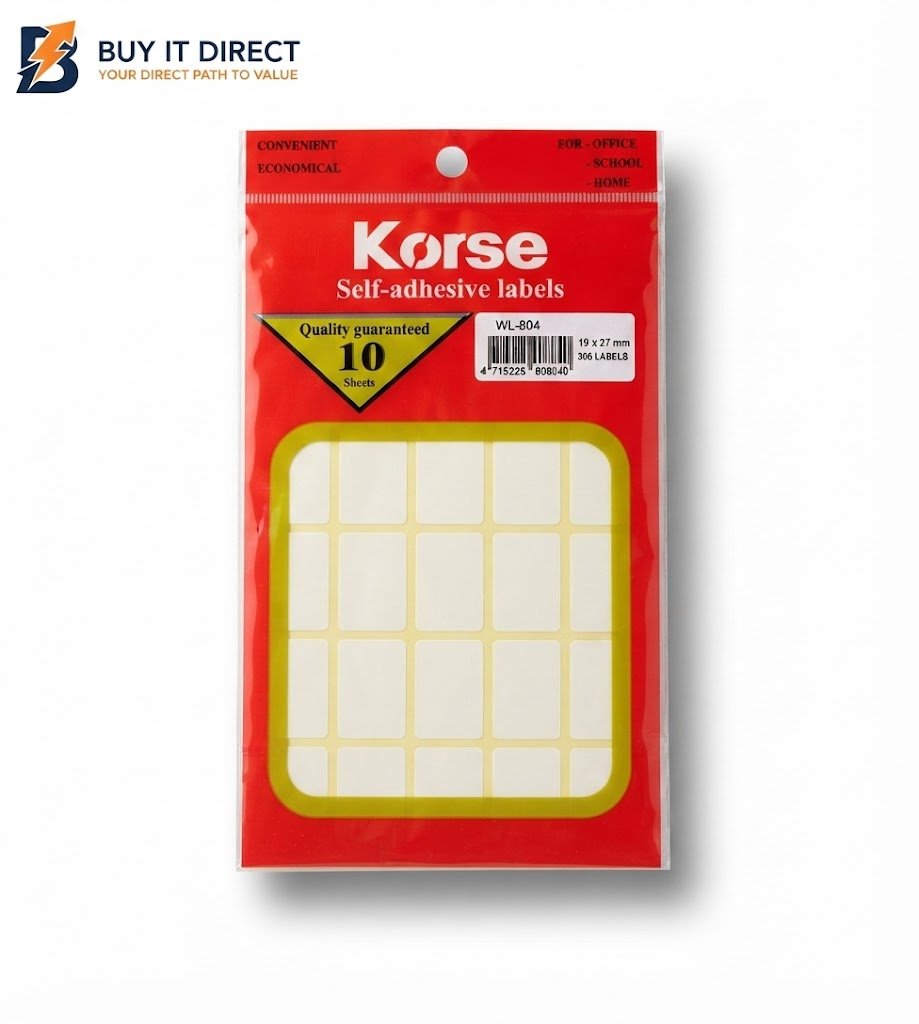 KORES SELF ADHESIVE LABELS WL 804