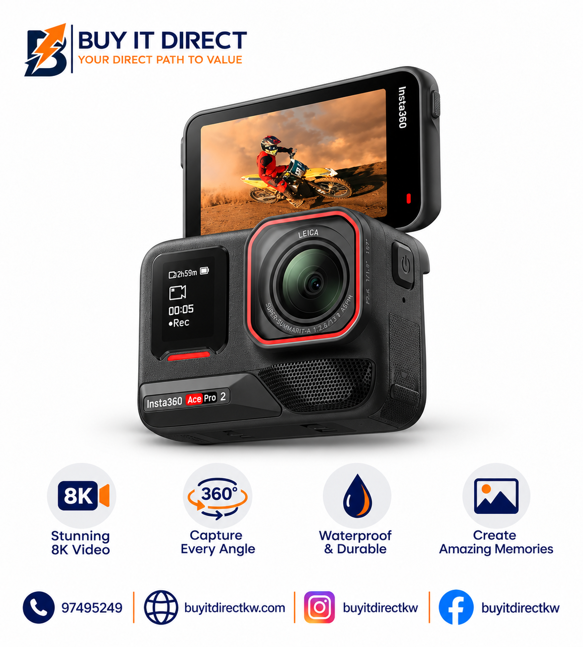 Insta360 Ace Pro 2 Standard Bundle
