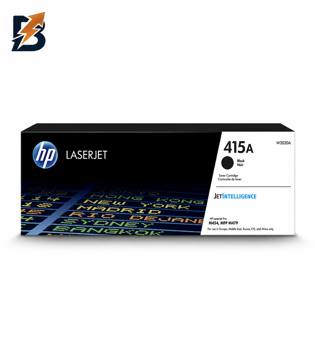 HP 415A أسود LaserJet خرطوشة تونر – 2.4K Pages / أسود Color / خرطوشة تونر – (W2030A)