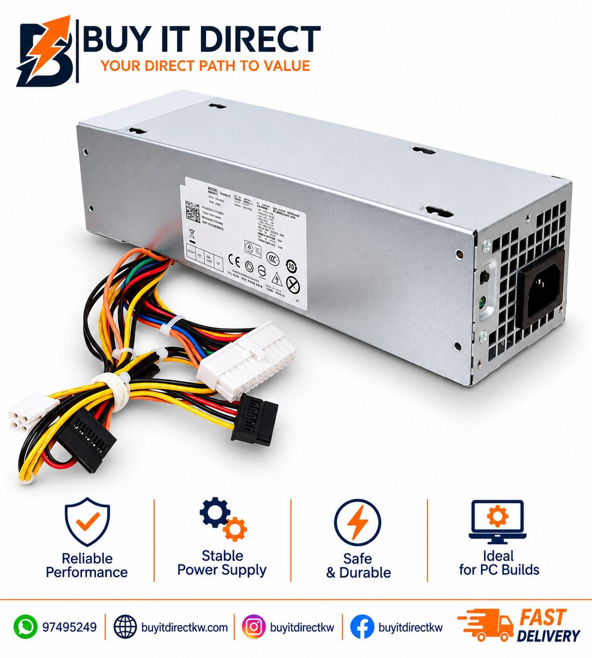 Dell 240W PC Power Supply