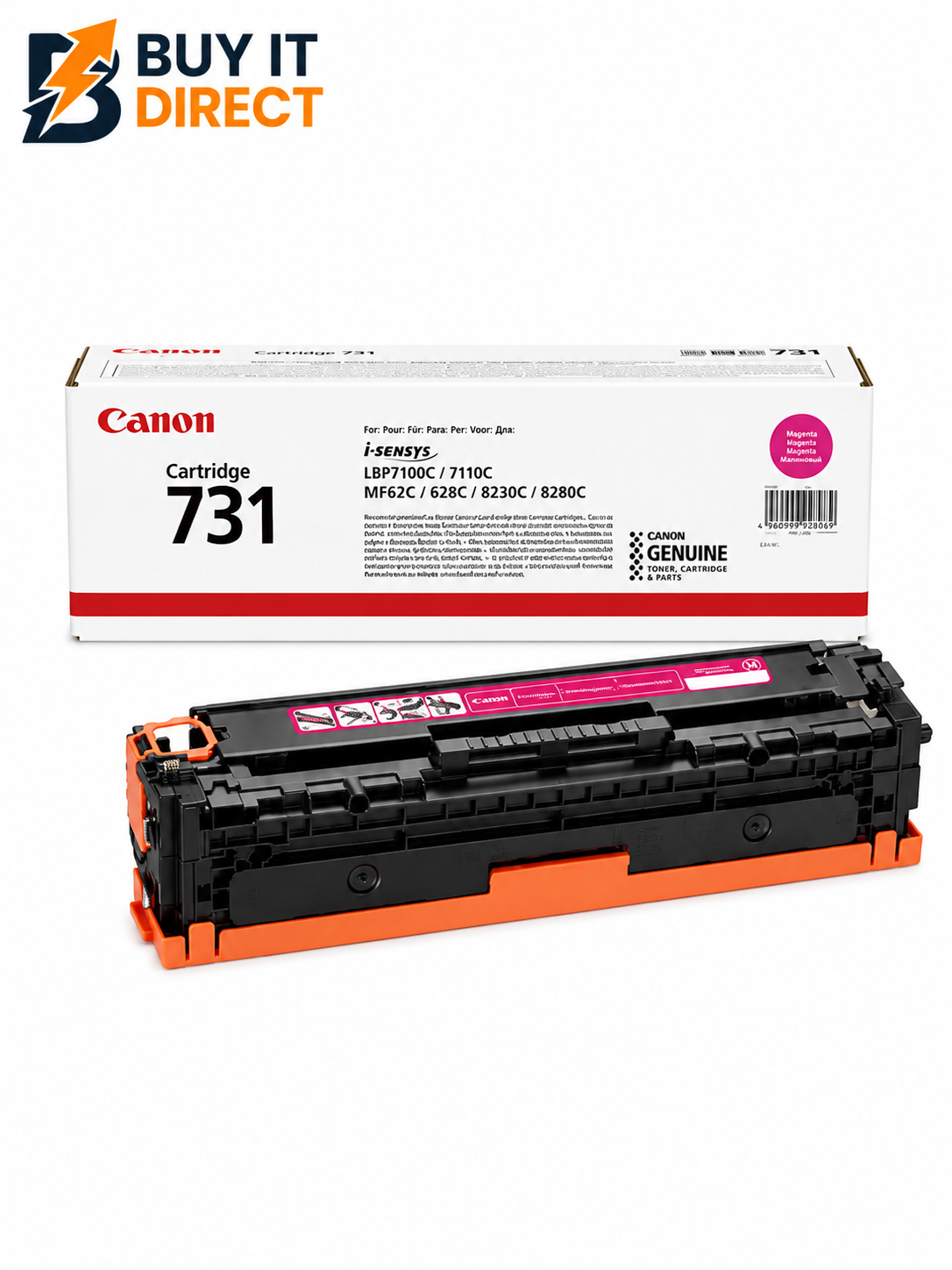 خرطوشة تونر Canon 731 الأرجوانية