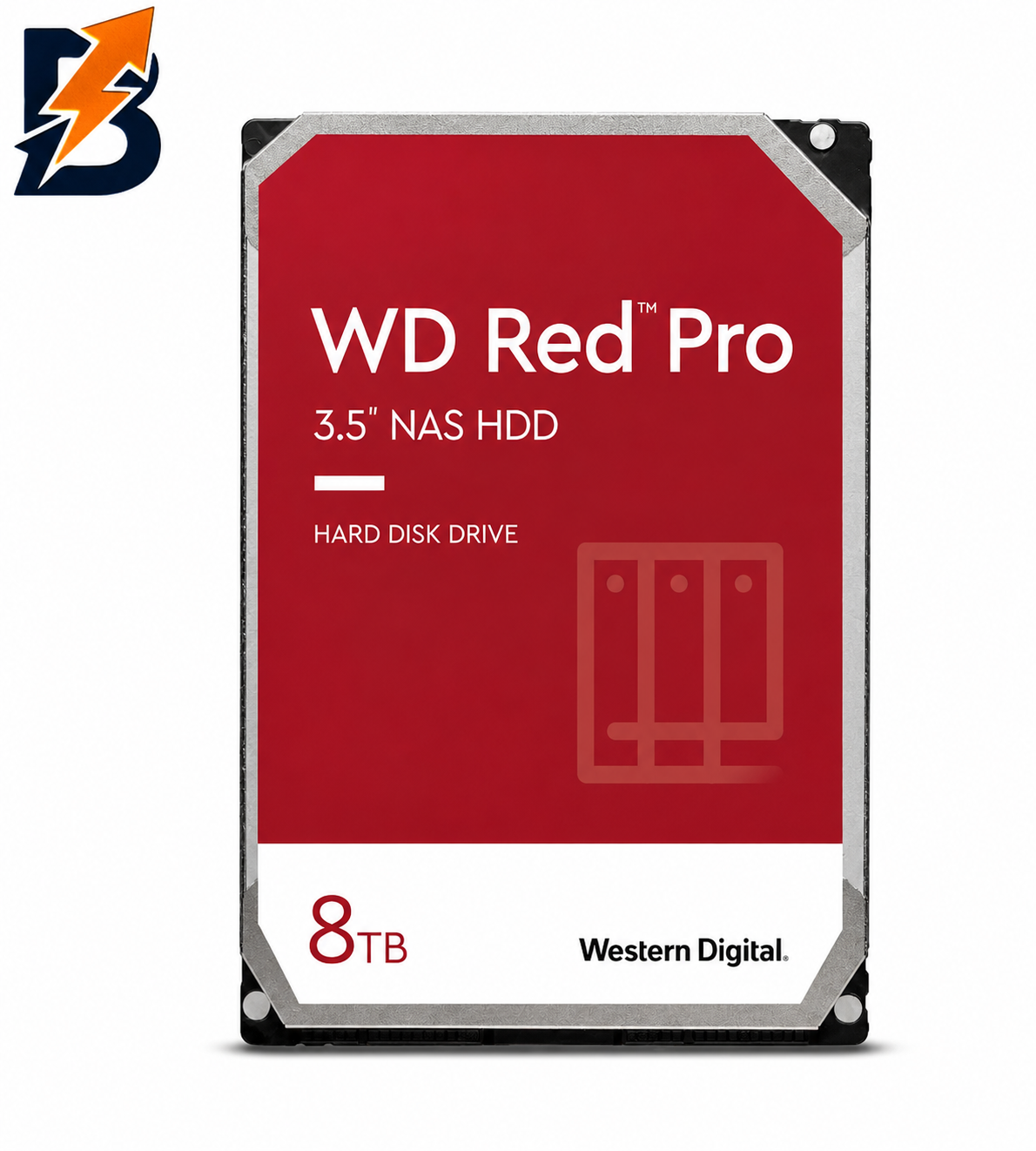 Western Digital 8TB WD Red Pro NAS Internal Hard Drive HDD 7200 RPM (WD8003FFBX)