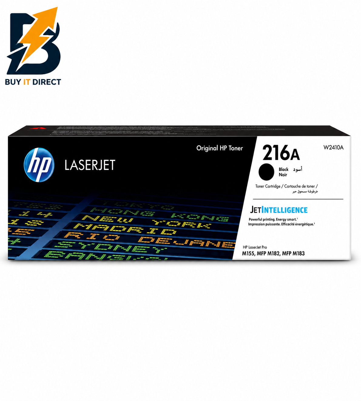 HP 216A أسود خرطوشة تونر – 1.05K Pages / أسود Color / خرطوشة تونر – (W2410A)
