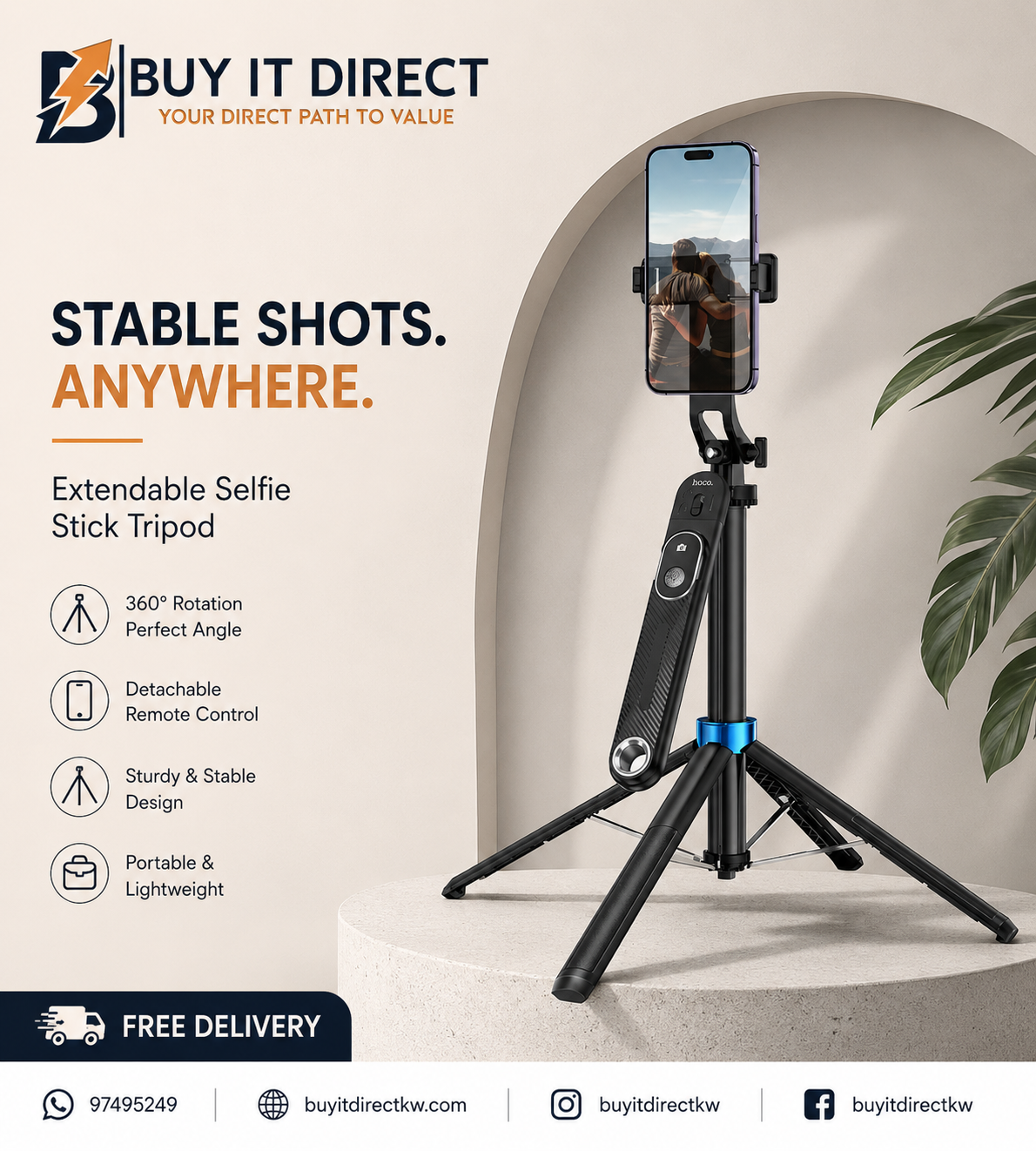 حامل طاولة K22 Handy للبث المباشر