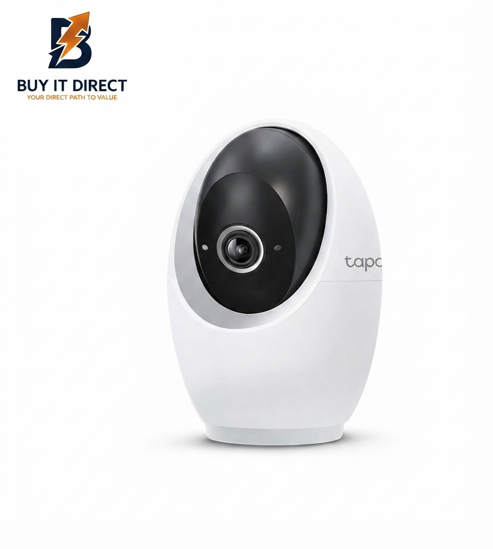 كاميرا TP-Link Tapo C260 المنزلية الذكية للأمان عبر Wi-Fi، مزودة بتقنية الذكاء الاصطناعي وخاصية التحريك والإمالة (Pan/Tilt)