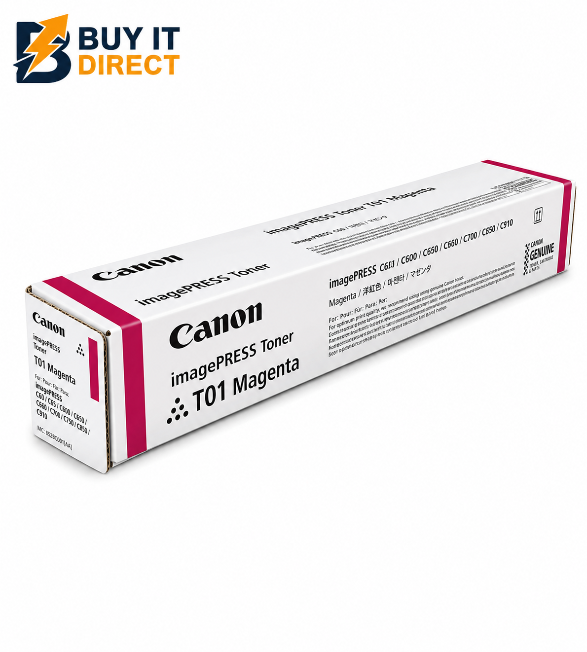 خرطوشة تونر Canon T01 الأصلية - أرجواني