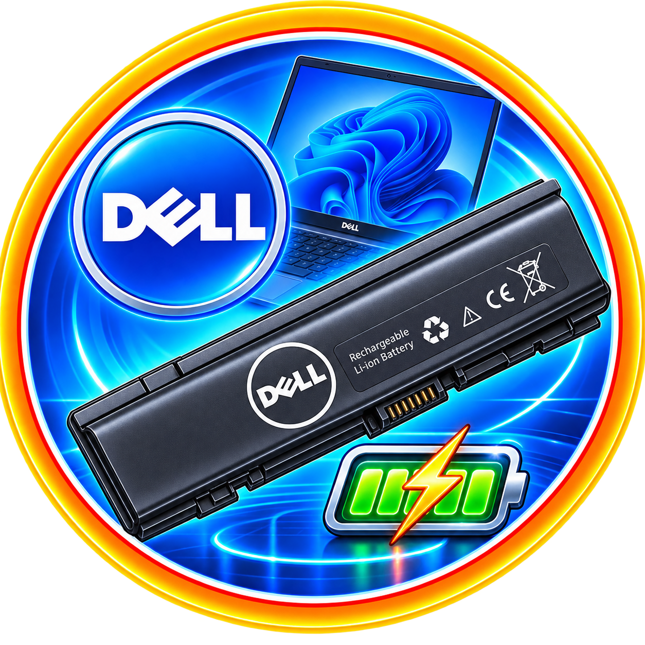 بطاريات لابتوب Dell
