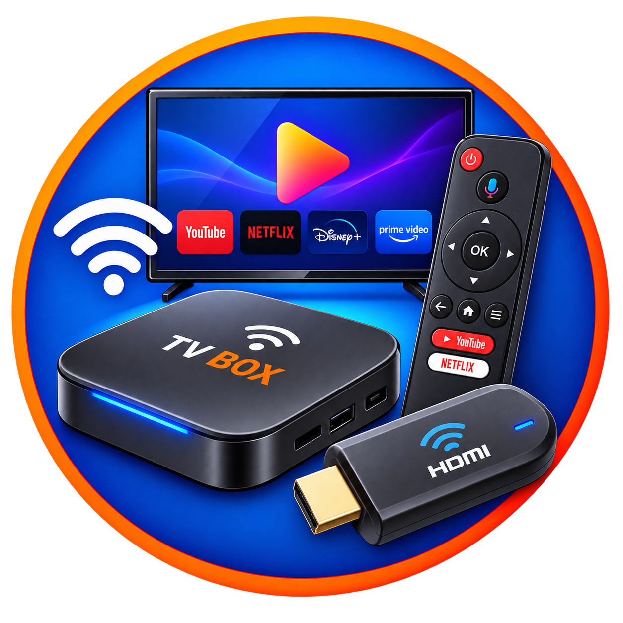 أجهزة TV Box والدونجل