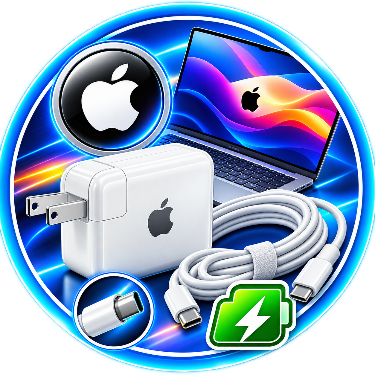 محولات طاقة Apple MacBook