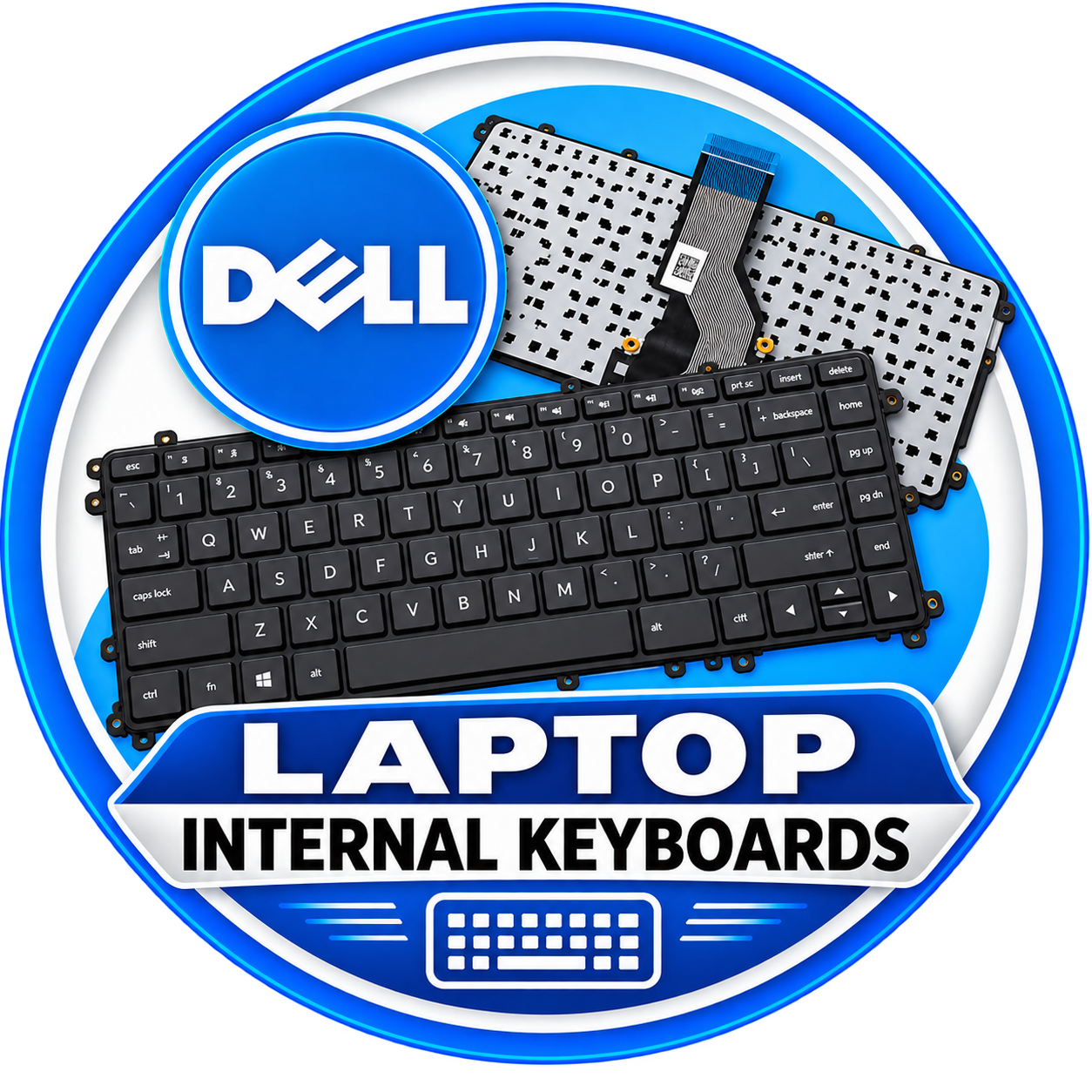 لوحات مفاتيح داخلية لأجهزة لابتوب Dell