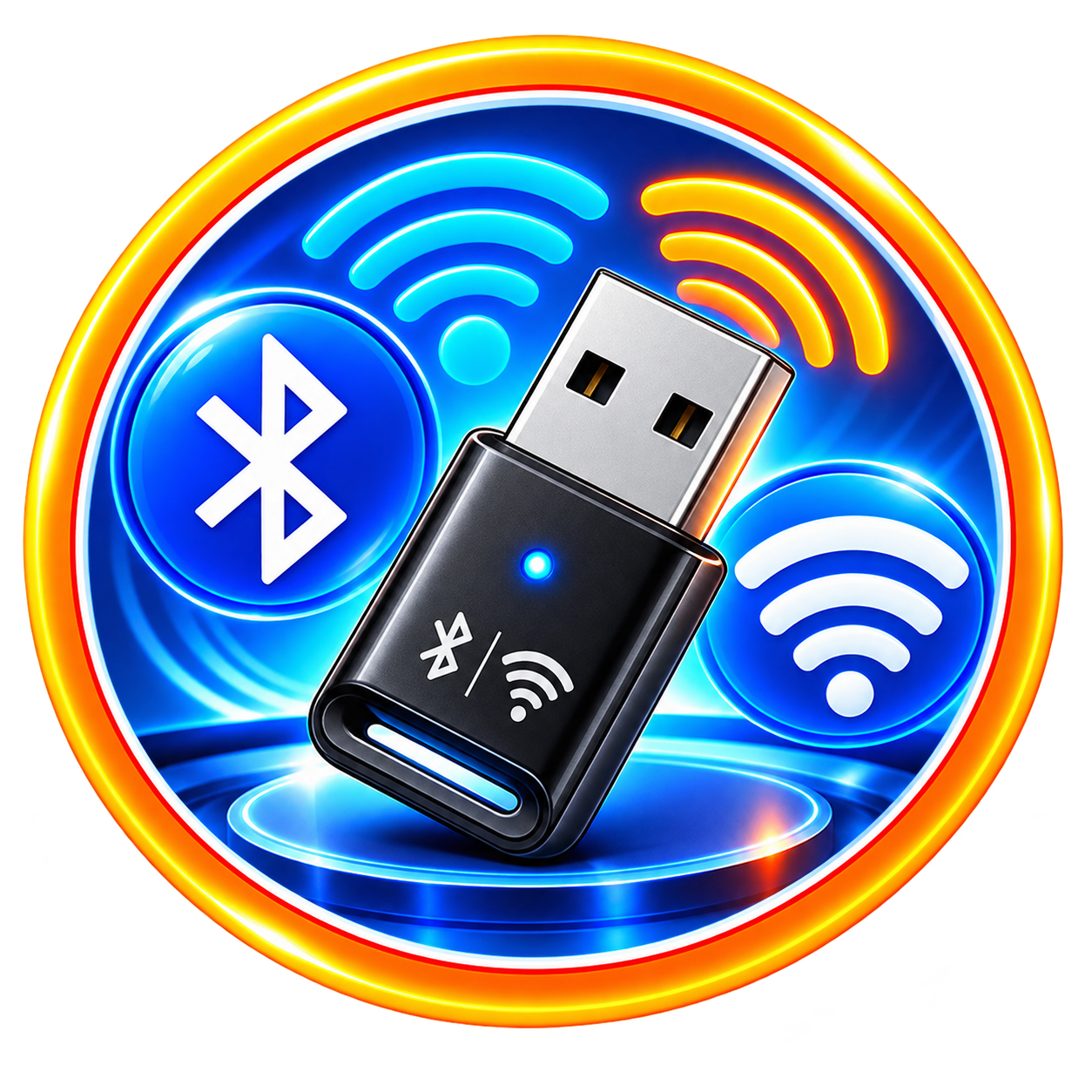 محولات Bluetooth و WiFi