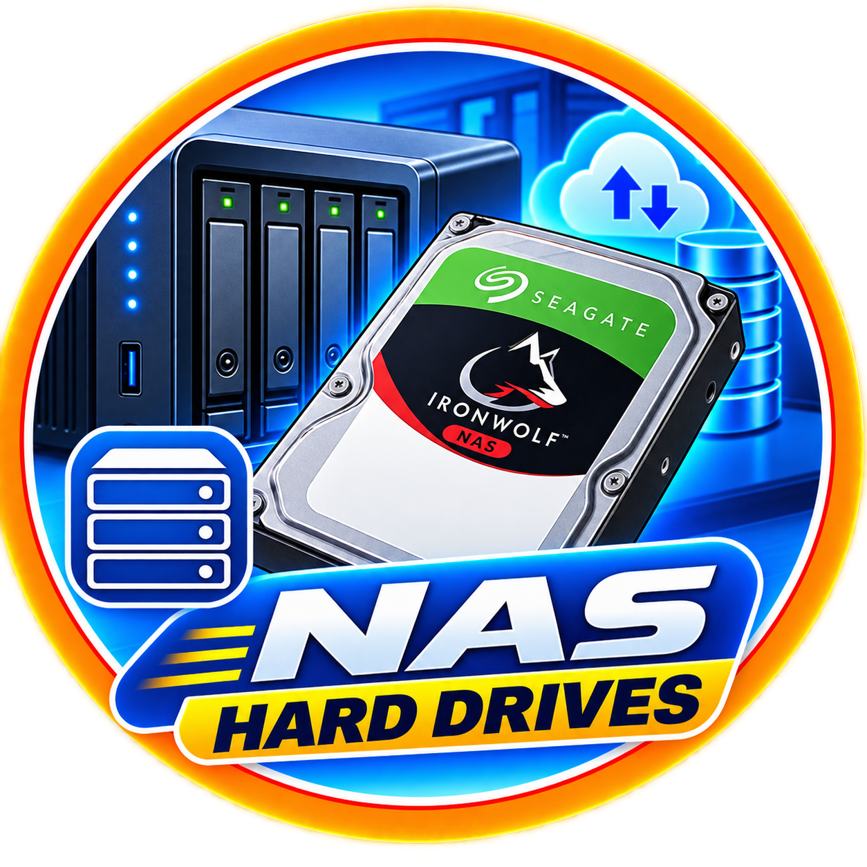 محركات أقراص NAS