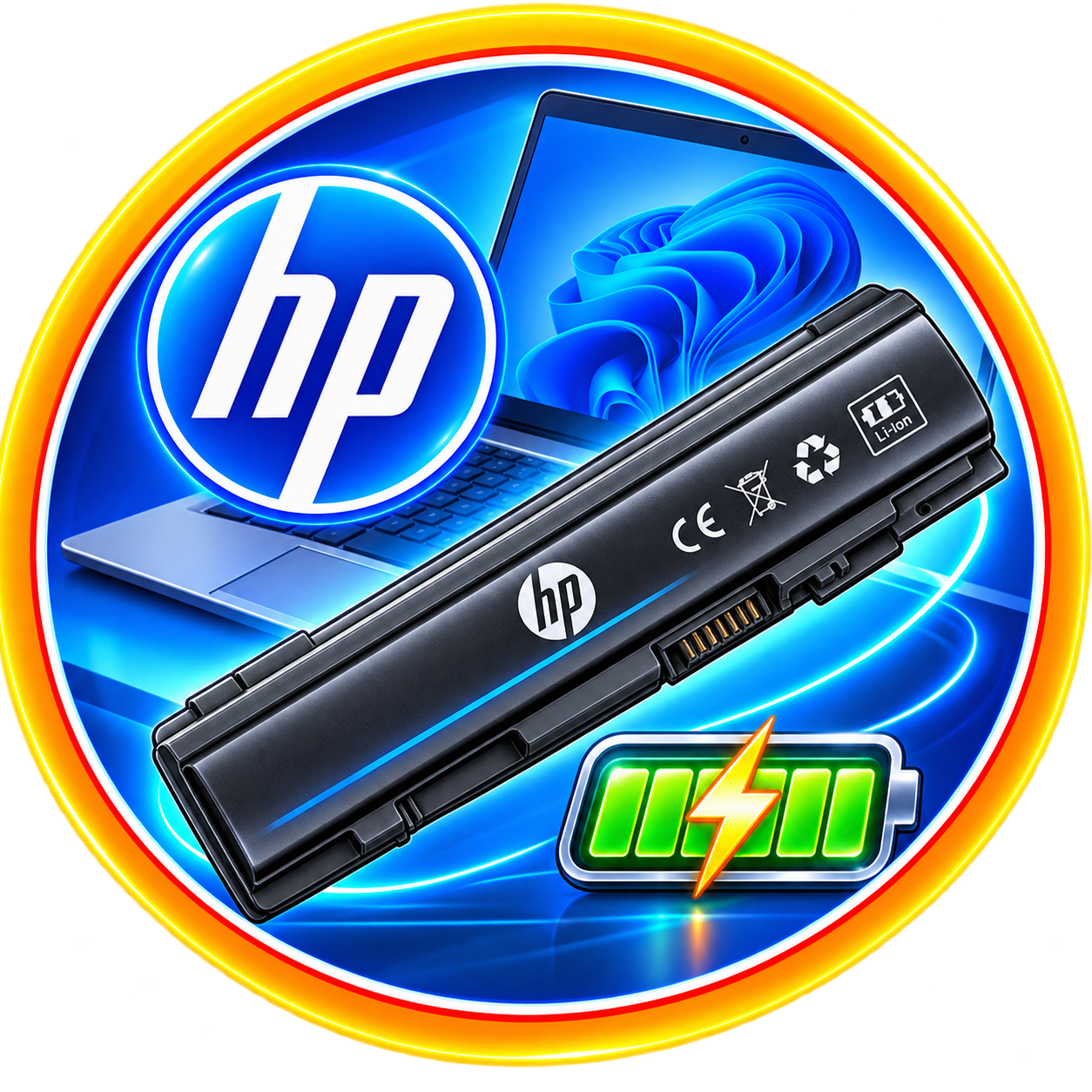 بطاريات لابتوب HP