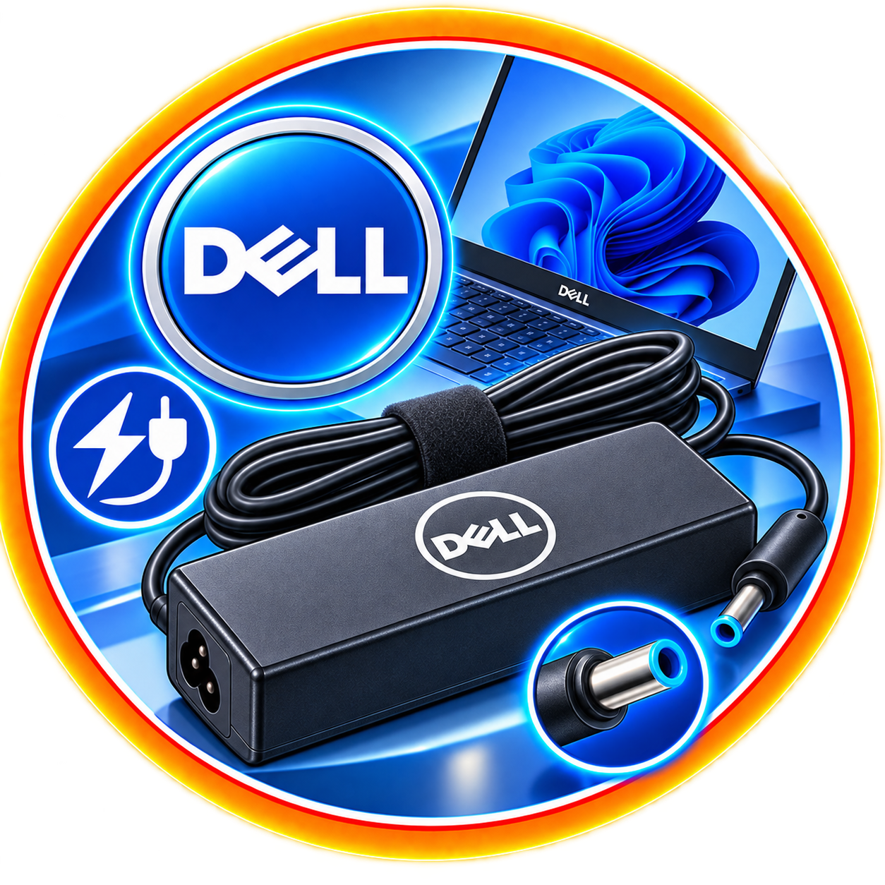 محولات طاقة لابتوب Dell