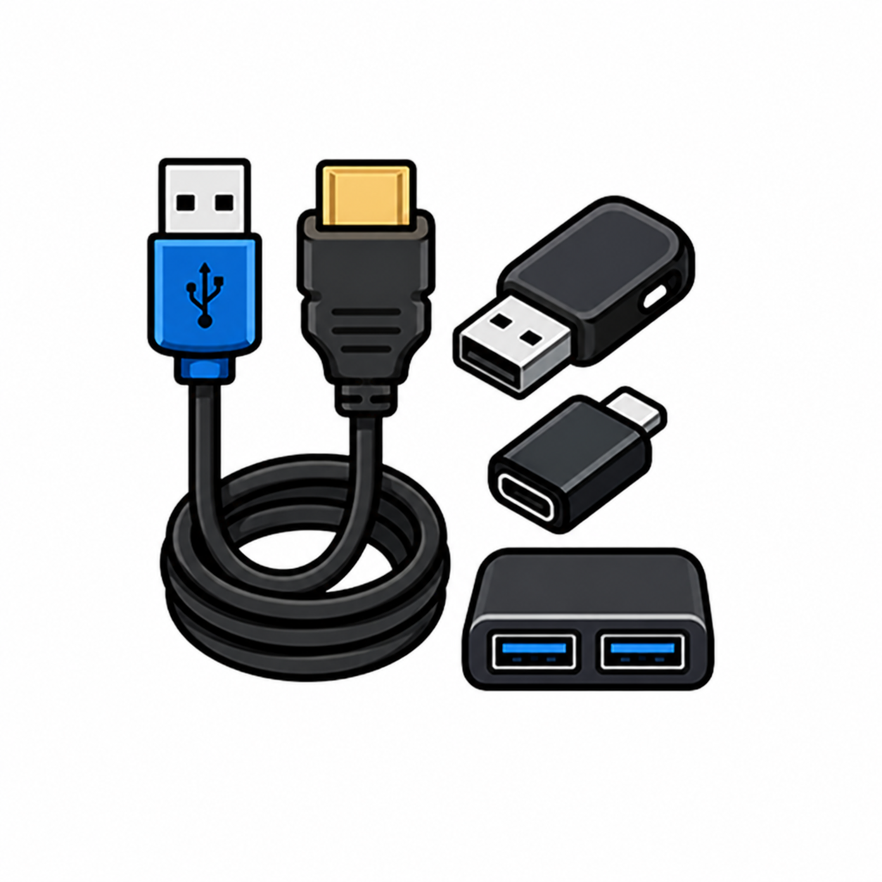 كابلات الكمبيوتر وHDMI
